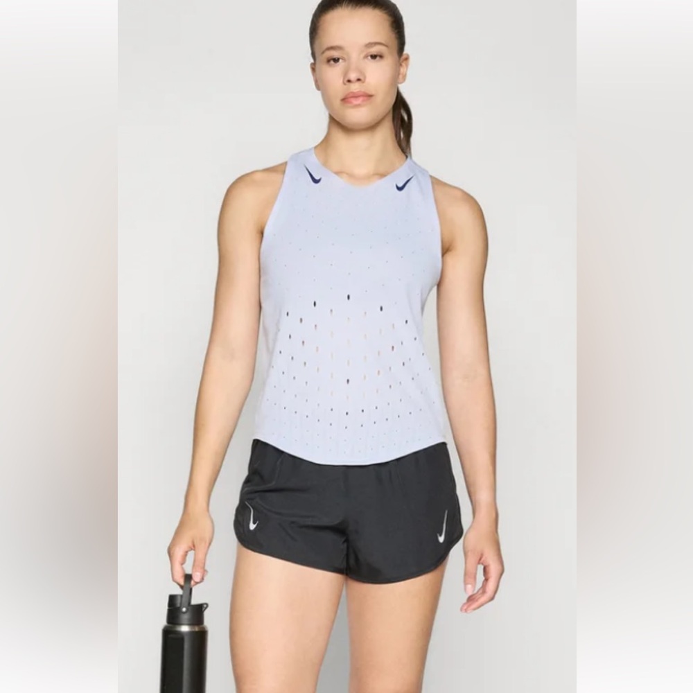 Nike AeroSwift Dri-FIT ADV Running Singlet 'Ghost/Blue